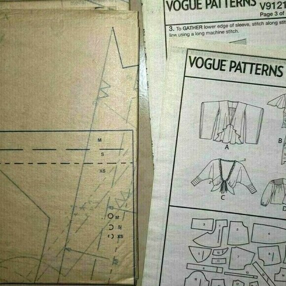 Sewing Pattern Vogue V9121 Elizabeth Gillett Jacket Shrugs Boleros L-XXL16-26 UC - Picture 2 of 10